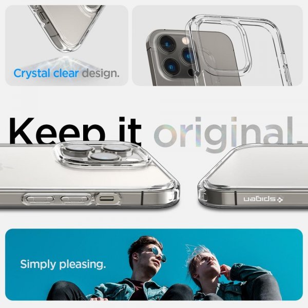 Spigen iPhone 14 Pro Max Skal Ultra Hybrid Crystal Clear