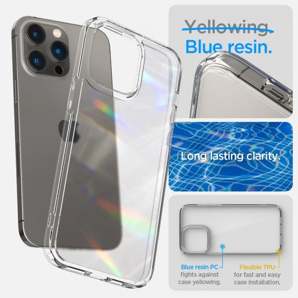 Spigen iPhone 14 Pro Max Skal Ultra Hybrid Frost Clear