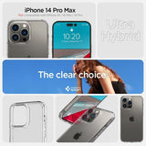 Spigen iPhone 14 Pro Max Skal Ultra Hybrid Frost Clear
