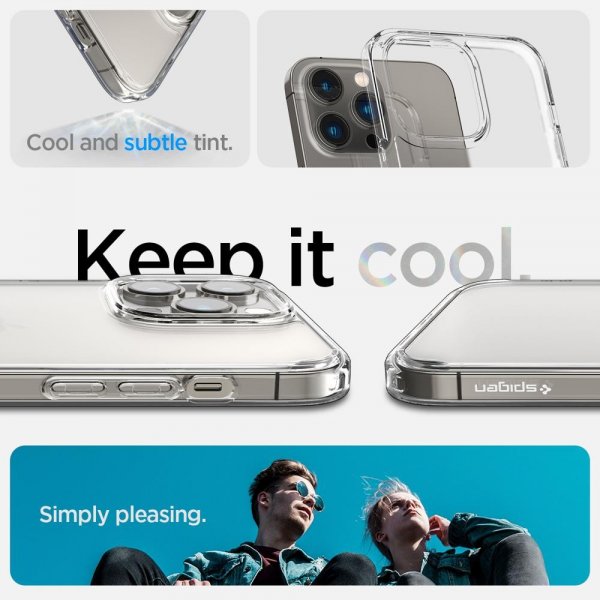 Spigen iPhone 14 Pro Max Skal Ultra Hybrid Frost Clear