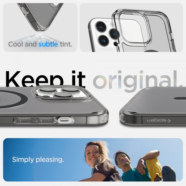 Spigen iPhone 14 Pro Max Skal Ultra Hybrid MagFit Frost Black