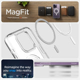 Spigen iPhone 14 Pro Max Skal Ultra Hybrid MagFit Frost Clear