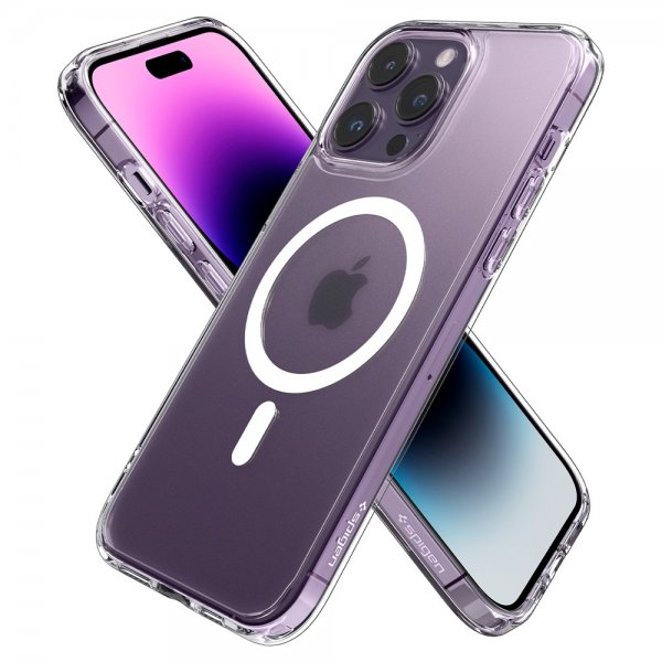 Spigen iPhone 14 Pro Max Skal Ultra Hybrid MagFit Frost Clear