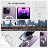 Spigen iPhone 14 Pro Max Skal Ultra Hybrid MagFit Frost Clear