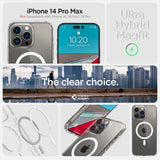 Spigen iPhone 14 Pro Max Skal Ultra Hybrid MagFit Vit