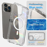 Spigen iPhone 14 Pro Max Skal Ultra Hybrid MagFit Vit