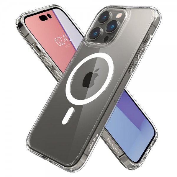 Spigen iPhone 14 Pro Max Skal Ultra Hybrid MagFit Vit