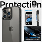 Spigen iPhone 14 Pro Max Skal Ultra Hybrid Matte Black