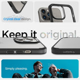 Spigen iPhone 14 Pro Max Skal Ultra Hybrid Matte Black