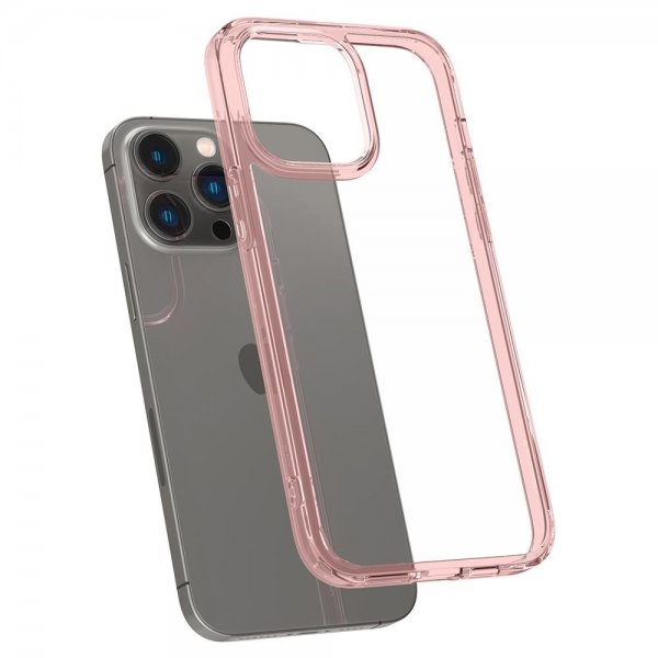 Spigen iPhone 14 Pro Max Skal Ultra Hybrid Rose Crystal