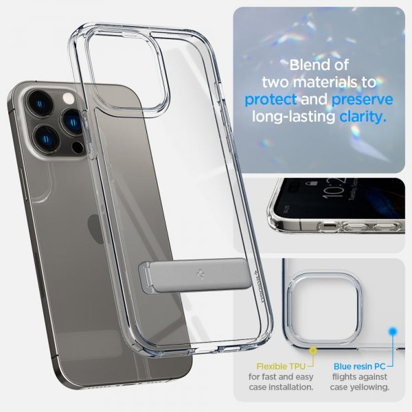 Spigen iPhone 14 Pro Max Skal Ultra Hybrid S Crystal Clear