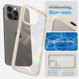 Spigen iPhone 14 Pro Max Skal Ultra Hybrid Sand Beige