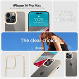 Spigen iPhone 14 Pro Max Skal Ultra Hybrid Sand Beige