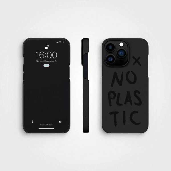 agood company iPhone 14 Pro Max Skal Växtbaserat No Plastic Charcoal Black
