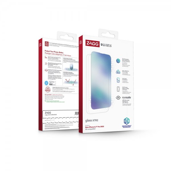 ZAGG InvisibleShield iPhone 14 Pro Max Skärmskydd Glass XTR2