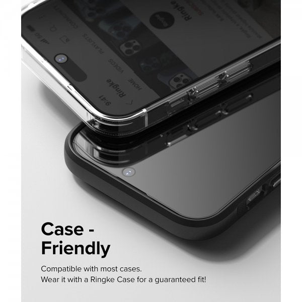 Ringke iPhone 14 Pro Max Skärmskydd Privacy Glass
