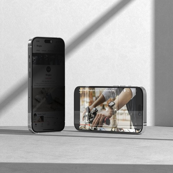 Ringke iPhone 14 Pro Max Skärmskydd Privacy Glass