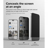 Ringke iPhone 14 Pro Max Skärmskydd Privacy Glass