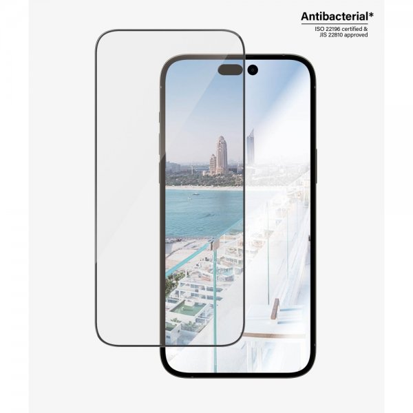 PanzerGlass iPhone 14 Pro Max Skärmskydd Ultra-Wide Fit Anti-reflective EasyAligner