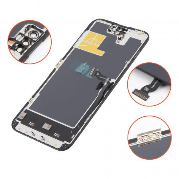 iPhone 14 Pro Max Soft OLED Display High Quality Black(DD brand)