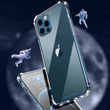 iPhone 14 Pro Max Skal Förstärkta Hörn Transparent
