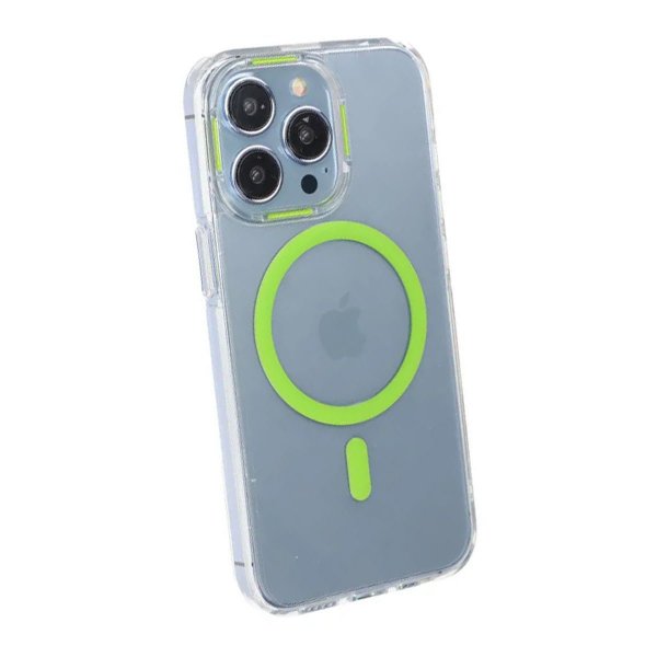 iPhone 14 Pro Max Skal TPU MagSafe Grön