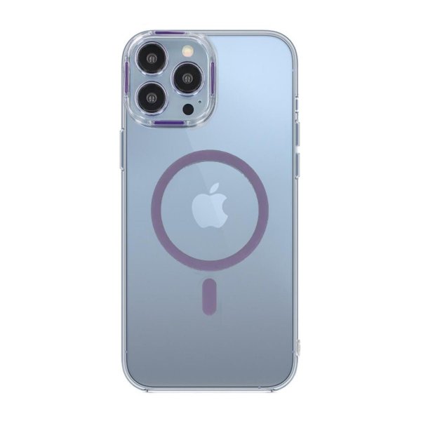 iPhone 14 Pro Max Skal TPU MagSafe Lila