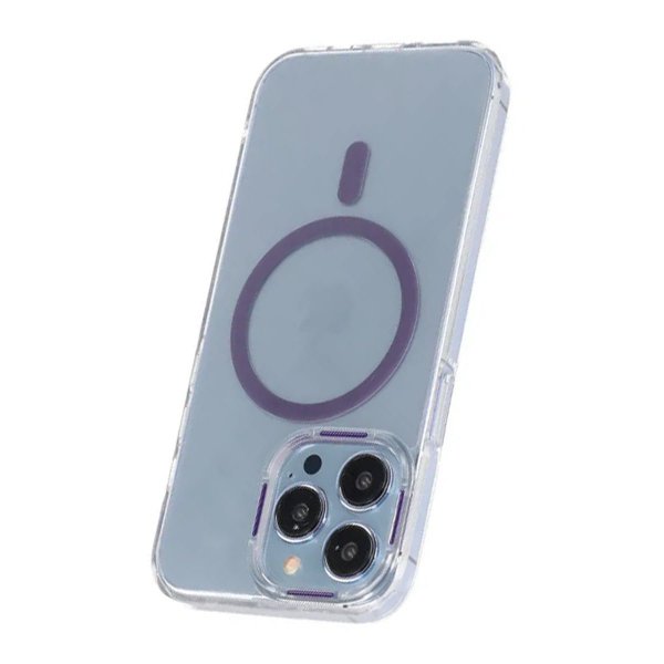iPhone 14 Pro Max Skal TPU MagSafe Lila