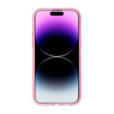 iPhone 14 Pro Skal Glitter MagSafe Rosa