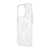 iPhone 14 Pro Skal Korrugerad MagSafe Transparent