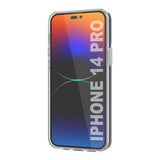 Rvelon iPhone 14 Pro Skal Korthållare Transparent