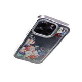 iPhone 14 Pro Skal Motiv Retro Blommor