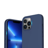 Rvelon iPhone 14 Pro Skal Silikon Blå