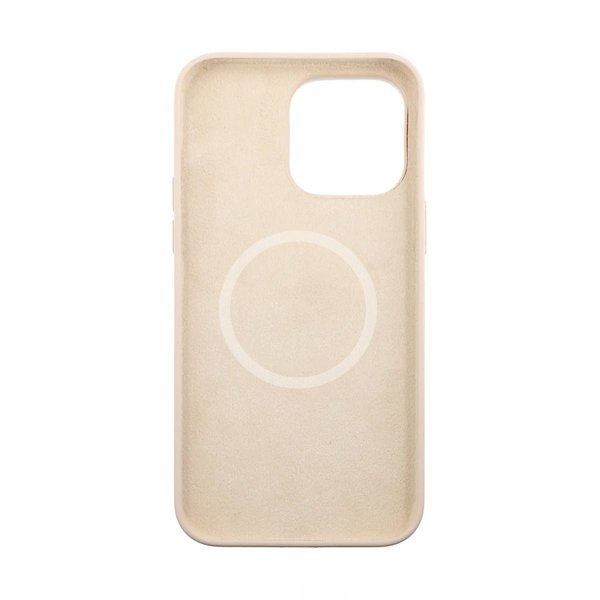 Rvelon iPhone 14 Pro Skal Silikon MagSafe Beige