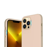 Rvelon iPhone 14 Pro Skal Silikon MagSafe Beige