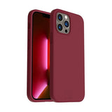 Rvelon iPhone 14 Pro Skal Silikon Röd