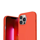 Rvelon iPhone 14 Pro Skal Silikon Rosa