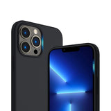 Rvelon iPhone 14 Pro Skal Silikon Svart