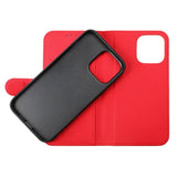 Rvelon iPhone 14 Pro Fodral Magnetiskt Avtagbart Skal Röd