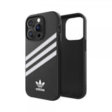 Adidas iPhone 14 Pro Skal 3 Stripes Snap Case Svart Vit