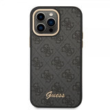 Guess iPhone 14 Pro Skal 4G Logo Svart