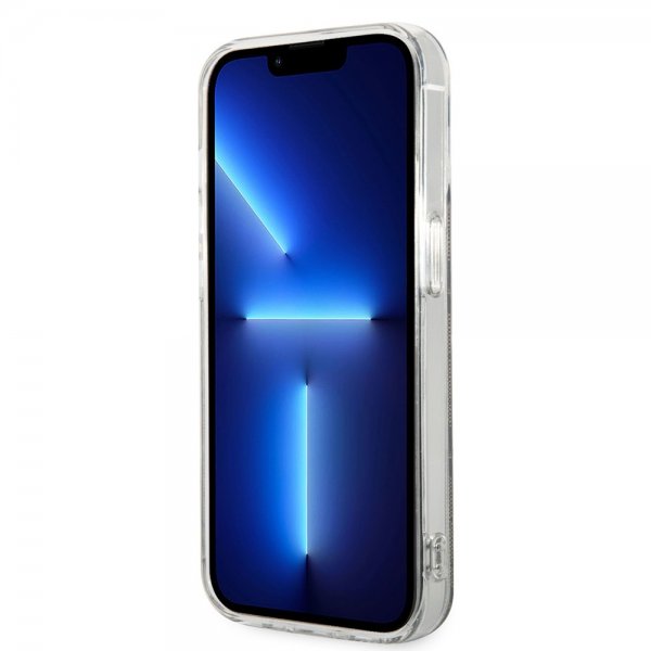Guess iPhone 14 Pro Skal 4G Pattern MagSafe Brun