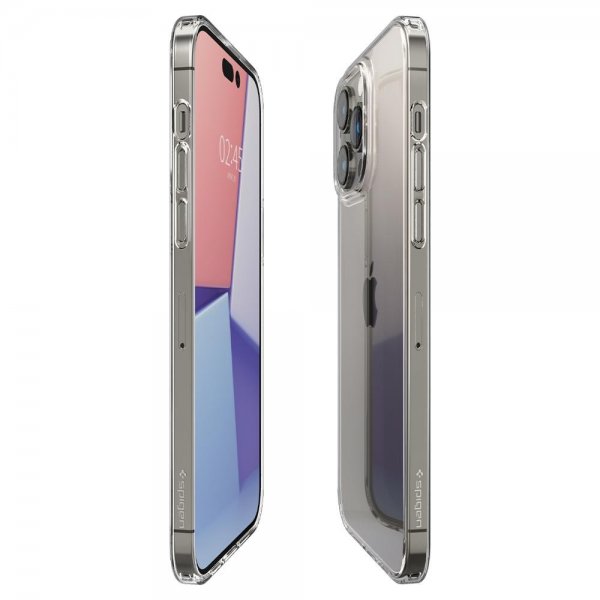 Spigen iPhone 14 Pro Skal AirSkin Hybrid Crystal Clear