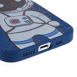 iPhone 14 Pro Skal Astronaut Blå Brun