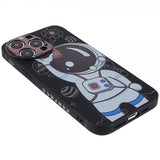 iPhone 14 Pro Skal Astronaut Svart Brun