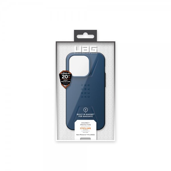 Urban Armor Gear (UAG) iPhone 14 Pro Skal Civilian MagSafe Mallard