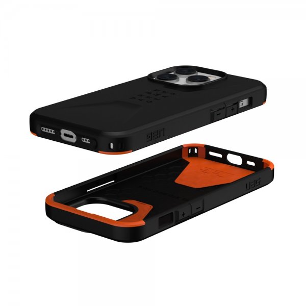 Urban Armor Gear (UAG) iPhone 14 Pro Skal Civilian Svart