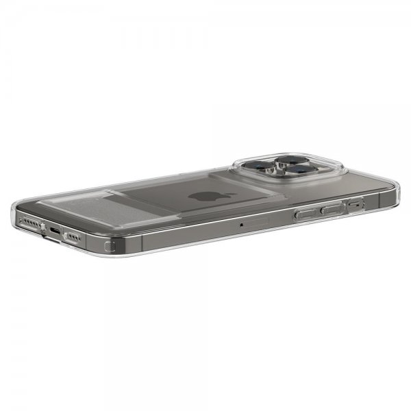 Spigen iPhone 14 Pro Skal Crystal Slot Crystal Clear