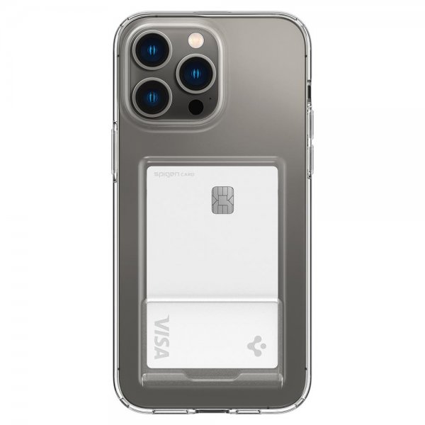 Spigen iPhone 14 Pro Skal Crystal Slot Glitter Crystal Quartz