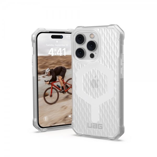 Urban Armor Gear (UAG) iPhone 14 Pro Skal Essential Armor MagSafe Frosted Ice